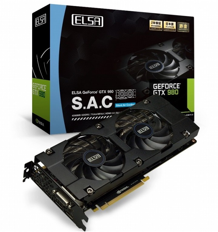 ELSA Launches GeForce GTX 980 SAC Graphics Card | TechPowerUp