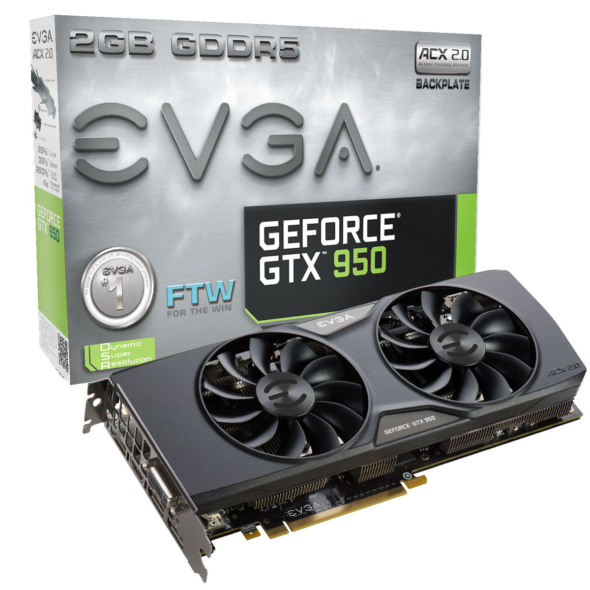 EVGA Announces the GeForce GTX 950 ACX 2.0 Series | TechPowerUp