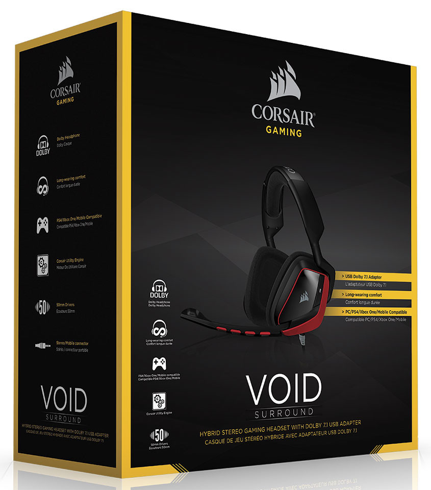 Corsair Gaming Announces the VOID |