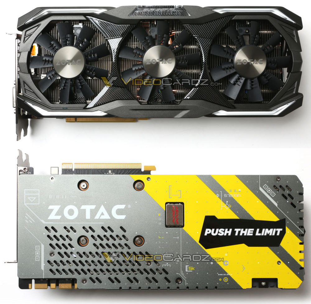 ZOTAC GTX 1080 AMP! and AMP! Extreme Graphics Cards Pictured