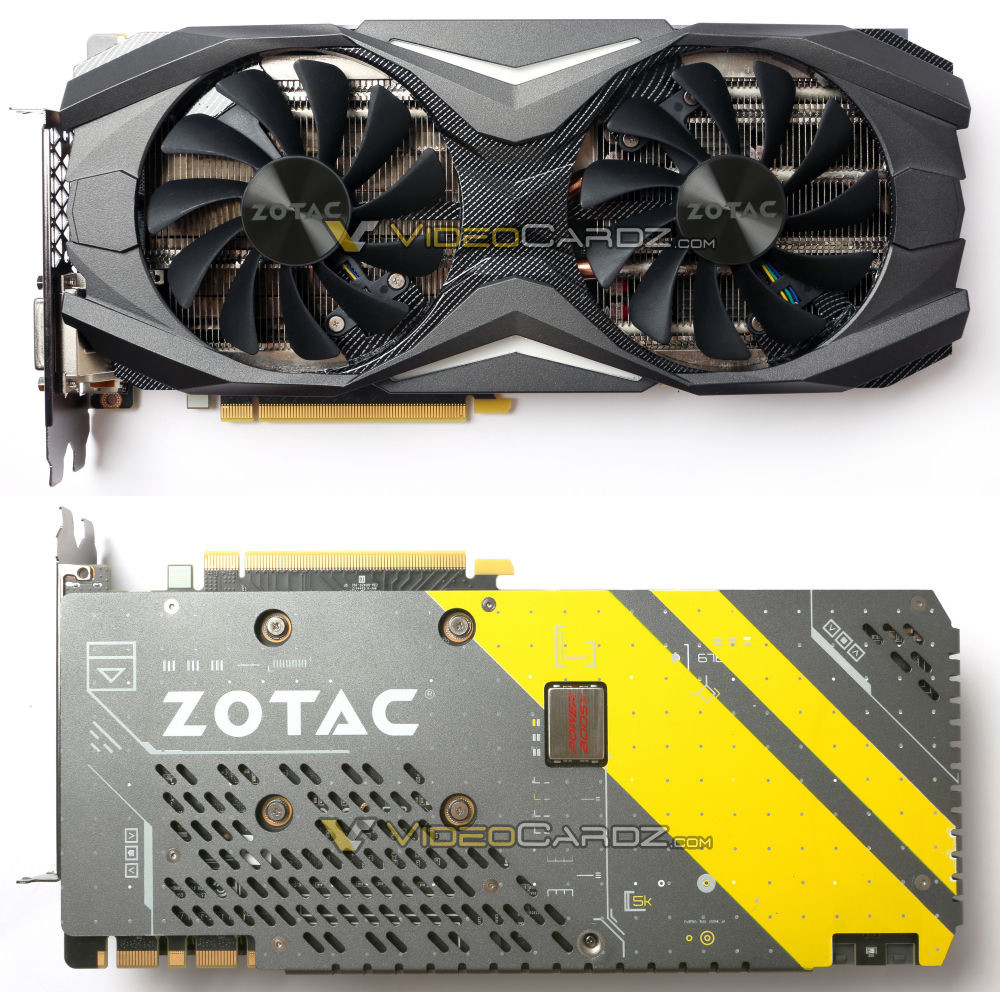 ZOTAC GTX 1080 AMP! and AMP! Extreme Graphics Cards Pictured