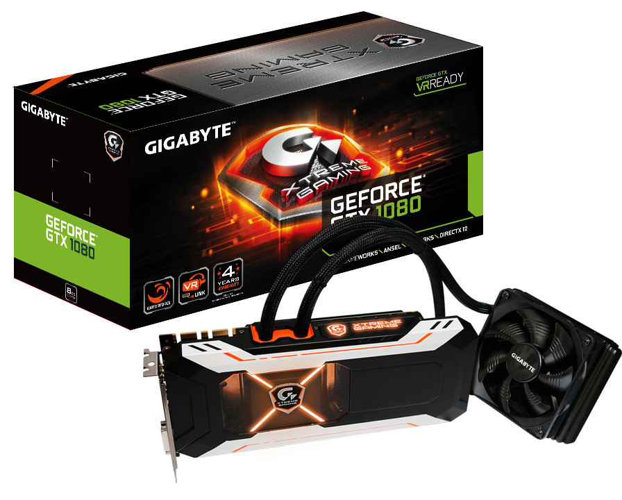 GIGABYTE Unveils the GeForce GTX 1080 Xtreme Gaming Water Cooled ...
