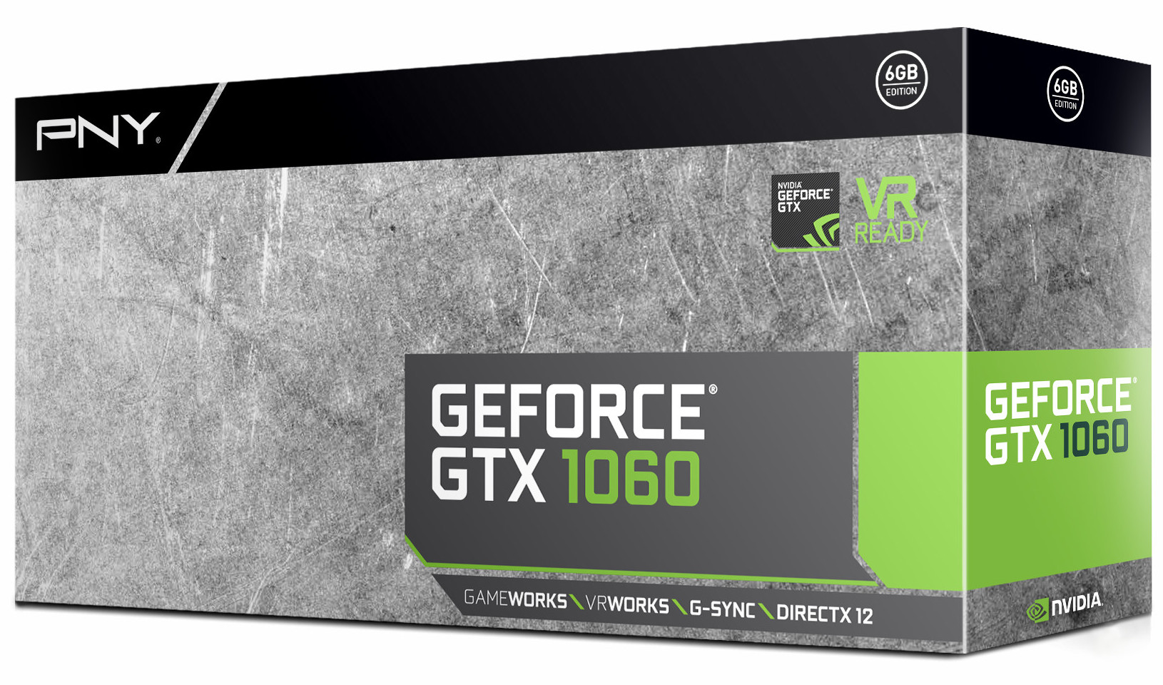 PNY Unveils its GeForce GTX 1060 