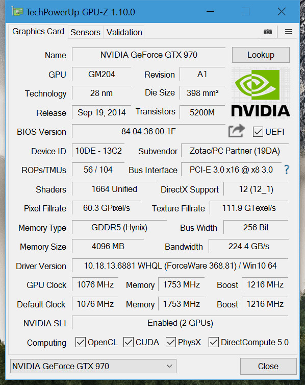 GPU-Z 2.54.0 instal