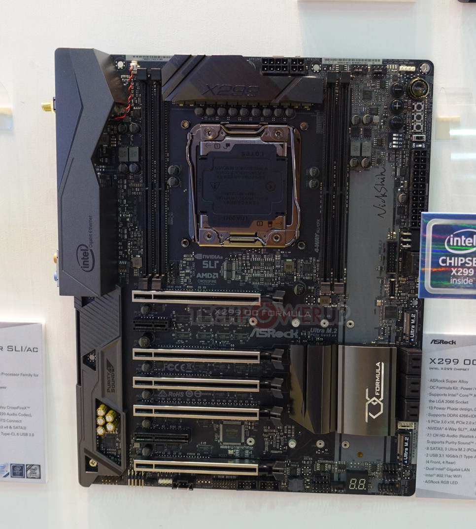 ASRock X299 OC Formula by Nick Shih Pictured | TechPowerUp