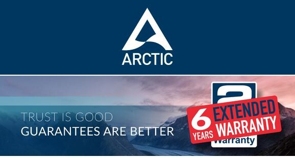 Arctic Liquid Freezer II Coolers Get Extended 6-Year Warranty