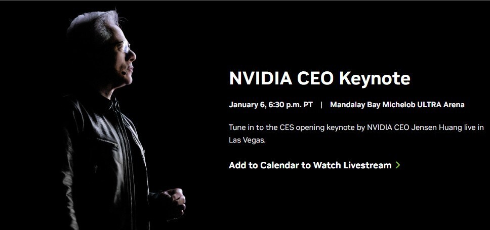 NVIDIA 2025 International CES Keynote: Liveblog