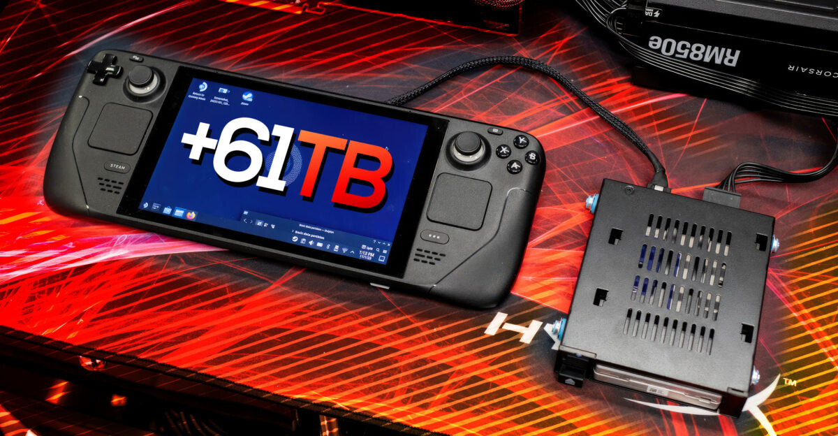 Steam Deck Works with Solidigm's 61.44 TB Enterprise SSD | TechPowerUp