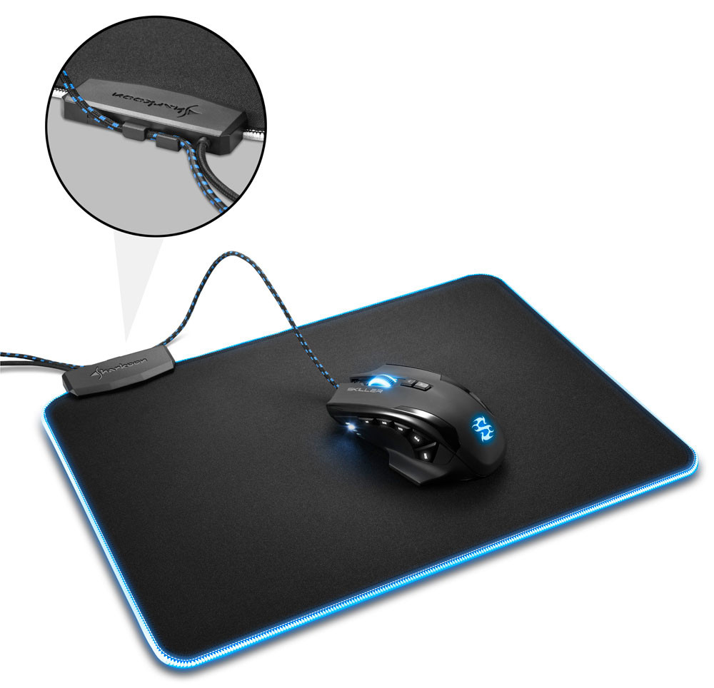 dief speling onder Sharkoon Announces 1337 RGB Illuminated Gaming Mouse Mat | TechPowerUp
