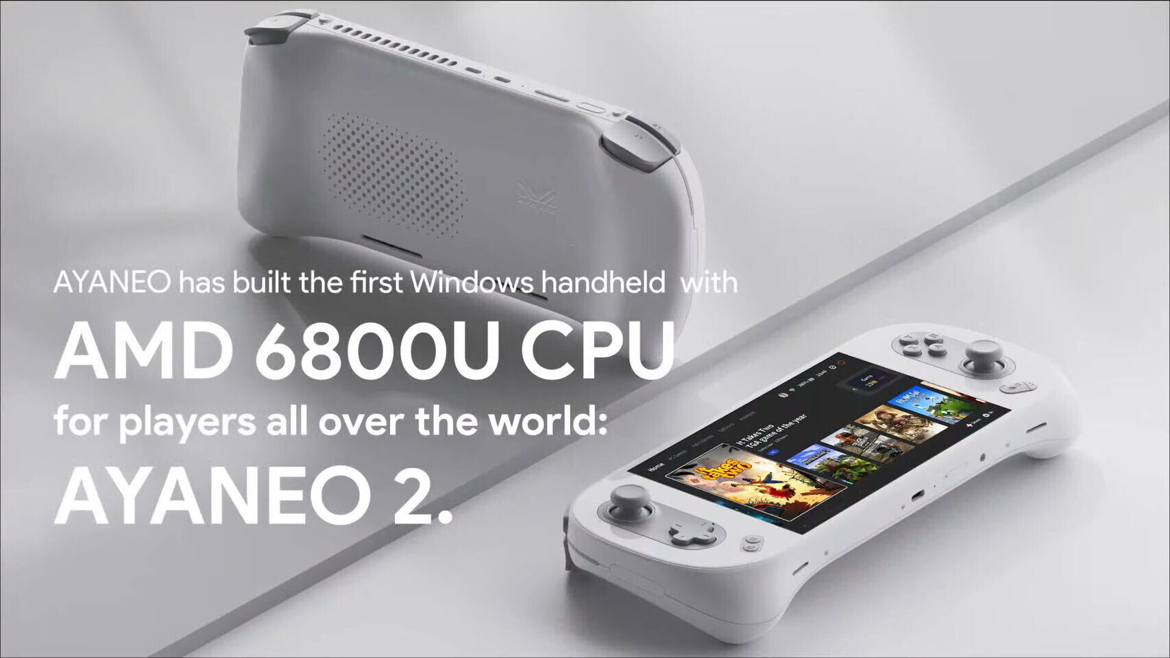 AYANEO Announces AYANEO 2 Handheld with Ryzen 7 6800U APU