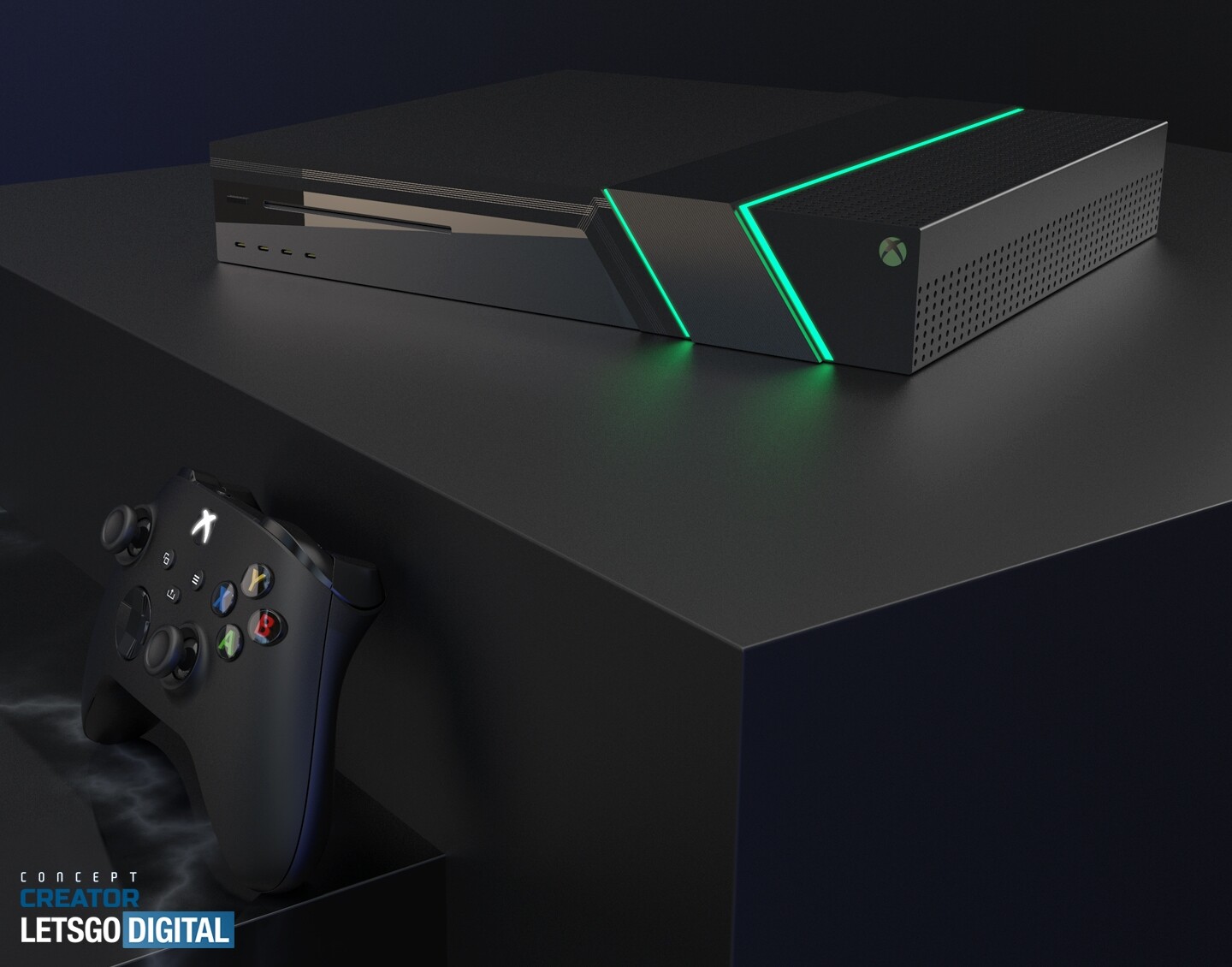 Xbox Series Z concept  Futuristic technology, Cool technology, Technology