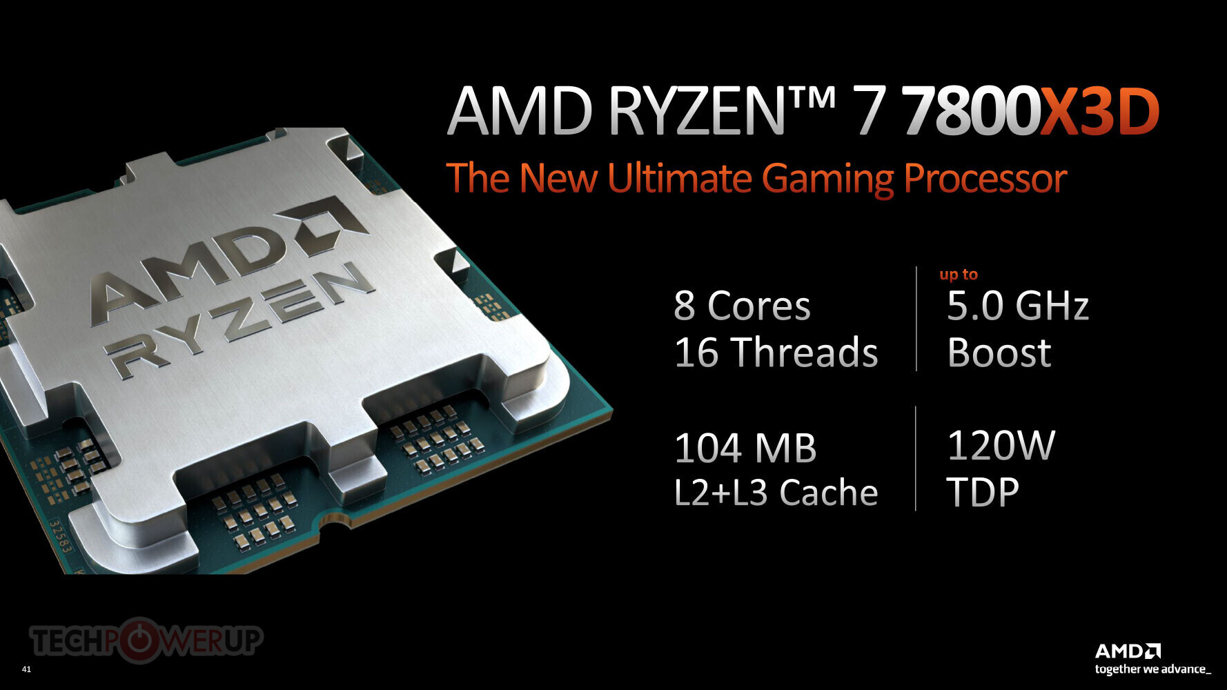 AMD Shows First Ryzen 7 7800X3D Game Benchmarks, Up To 24% Faster Than Core  i9-13900K