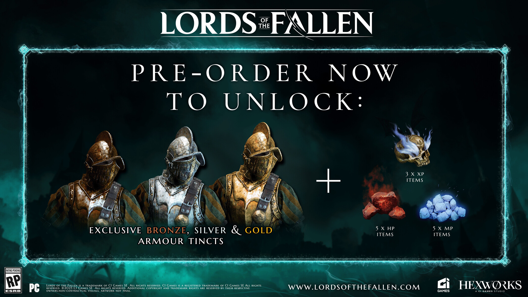 LORDS OF THE FALLEN - Announcement Trailer, Pre-Order now on PC, PS5 and  Xbox Series X