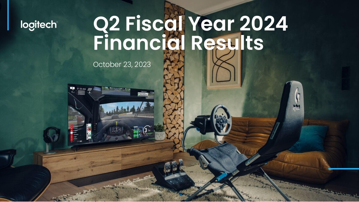 Logitech Announces Second Quarter Fiscal Year 2024 Results TechPowerUp