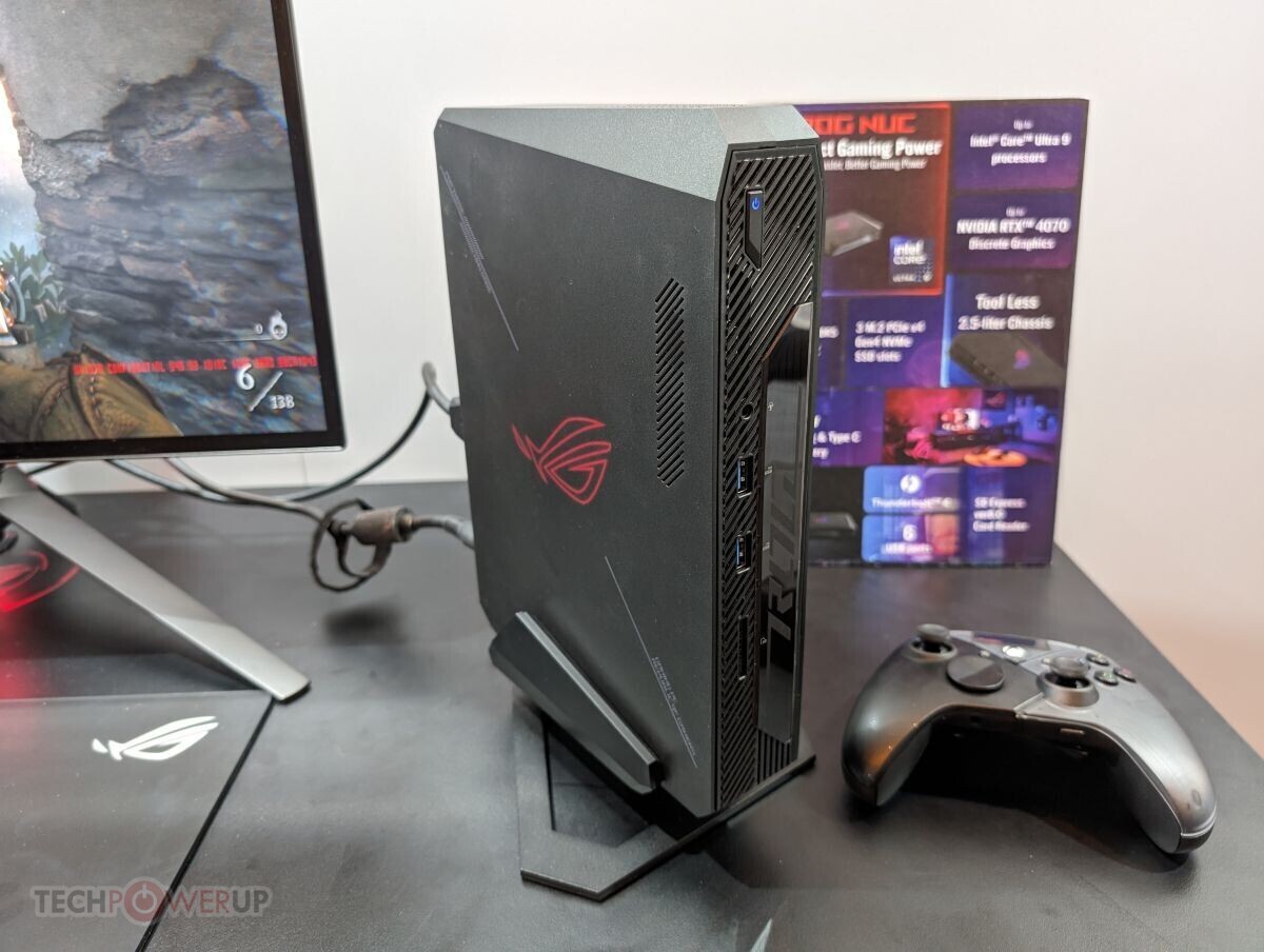 Thunderbot MIX is a console-like mini PC with a sleek design and GeForce RTX  4070 graphics