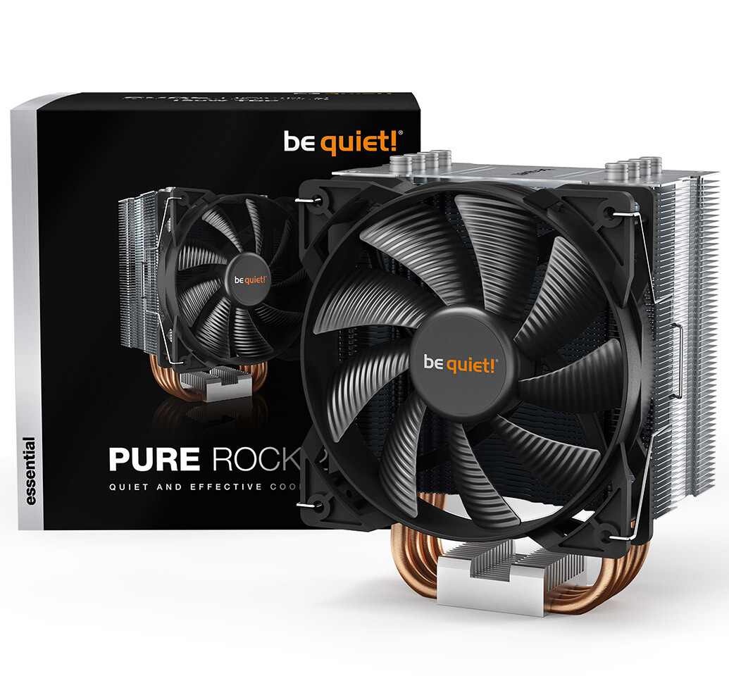 be quiet! Announces Pure Rock | High-compatibility Cooler the for 2: Tower TechPowerUp Masses