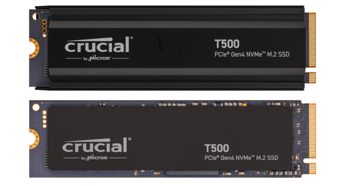 SSD, 500 Go, Crucial, M.2, NF - Boutique Team-Ordi