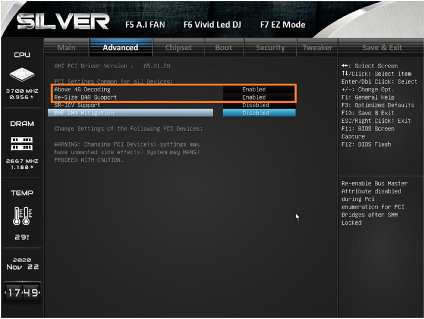 BIOSTAR Releases Smart Access Memory Support for AMD 400 and 500