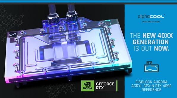 Alphacool Core Geforce RTX 4090 Reference Design GPU Water Block