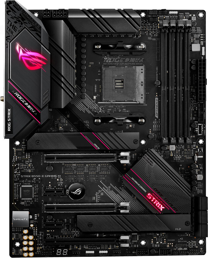 Damn the ROG Strix B550-A is so pretty, can never go wrong with