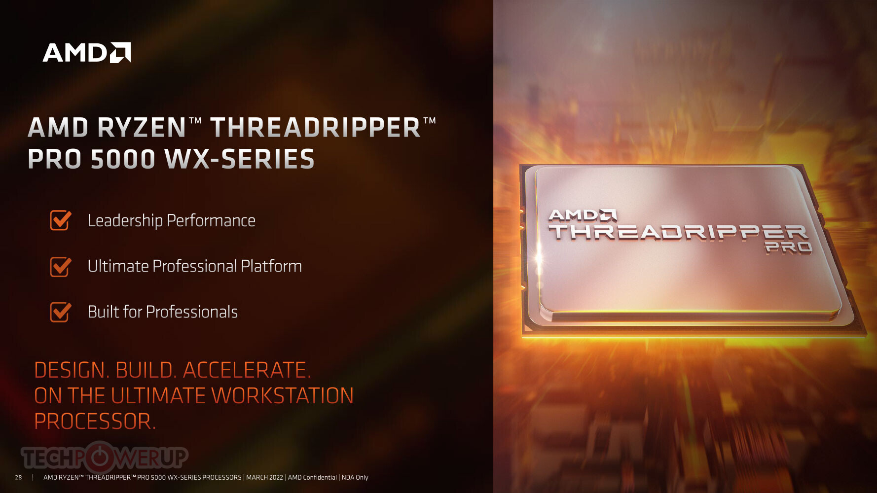 AMD Announces Zen 3 Threadripper 5000 but only for Professionals