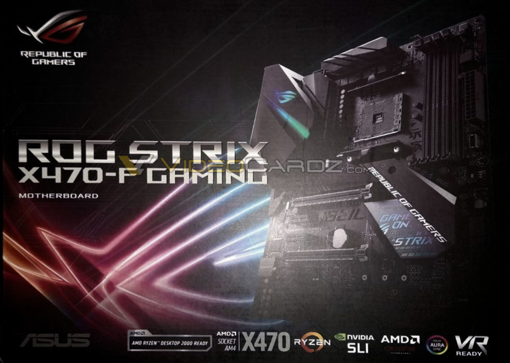 Amd Asus Strix X470 F Strix Motherboard Packaging Pictured Techpowerup