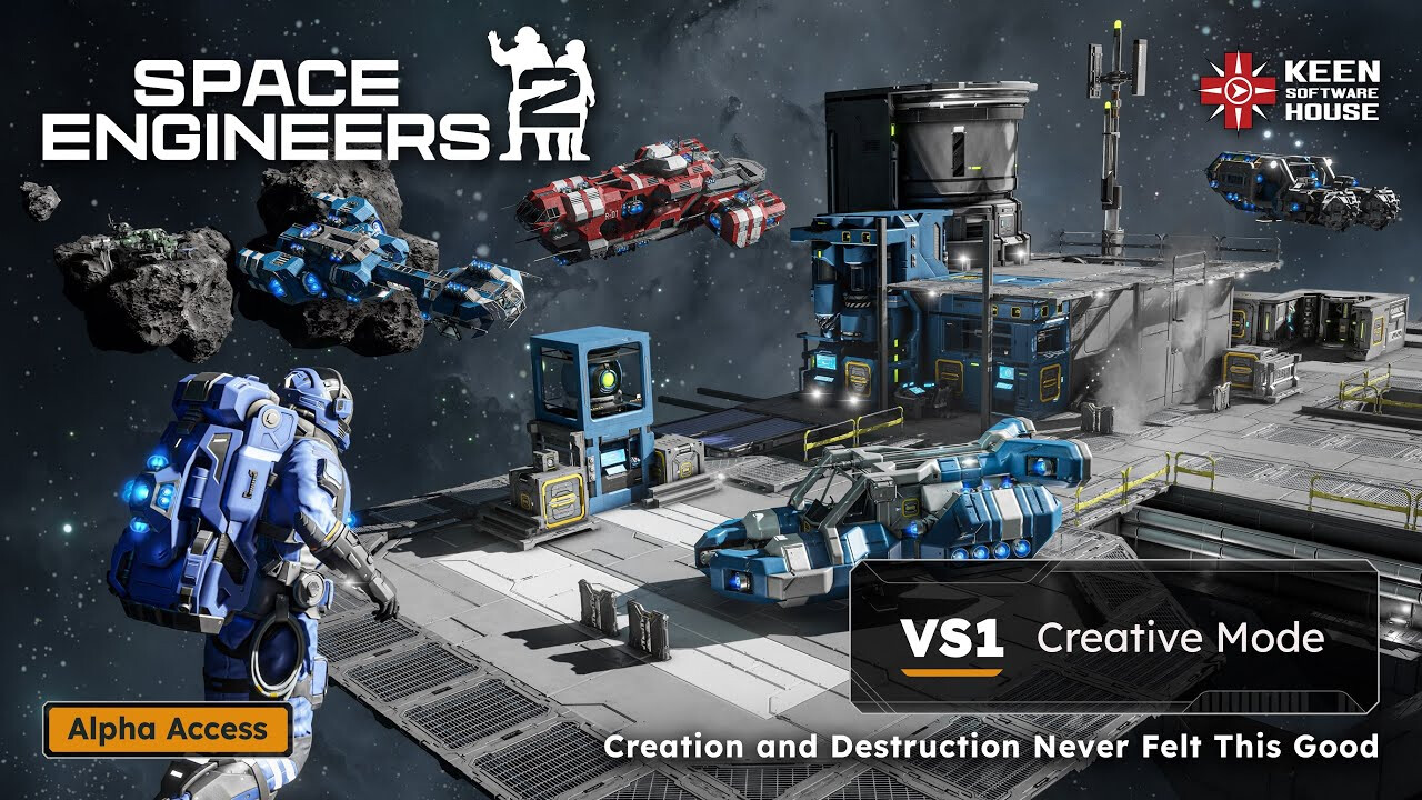 (PR) Space Engineers 2 Alpha Version Out Now on Steam Early Access