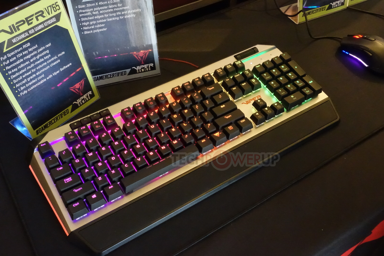 Hands On With Patriot's RGB Mouse Pad, Mechanical Keyboard and Gaming Mice