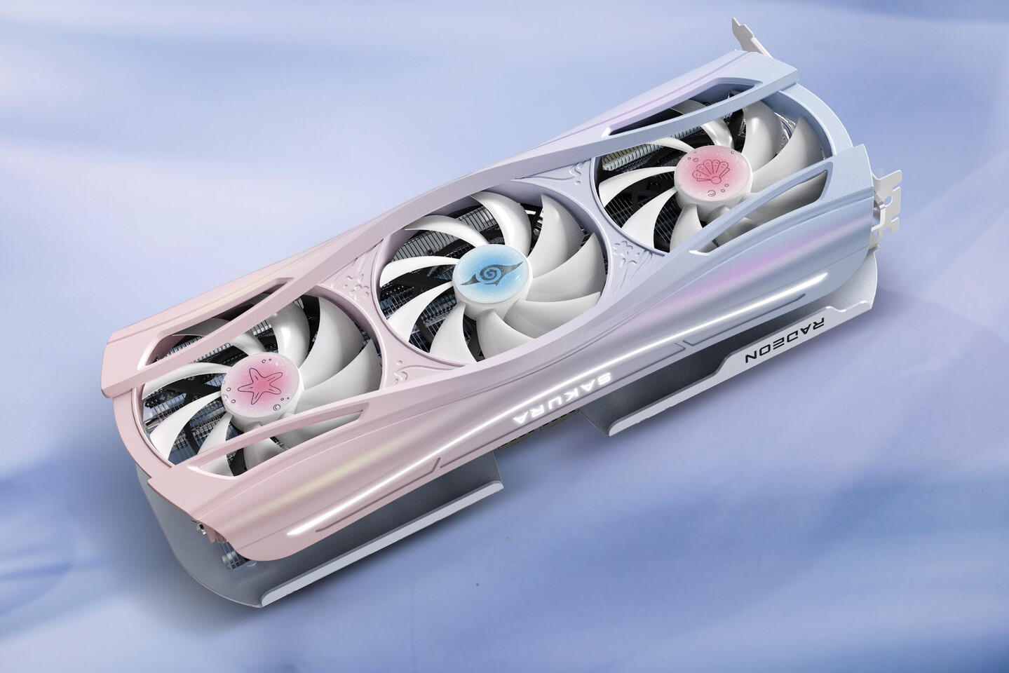 Yeston Unveils Radeon RX 9070 XT 16 GB "Sakura Atlantis" Card Design