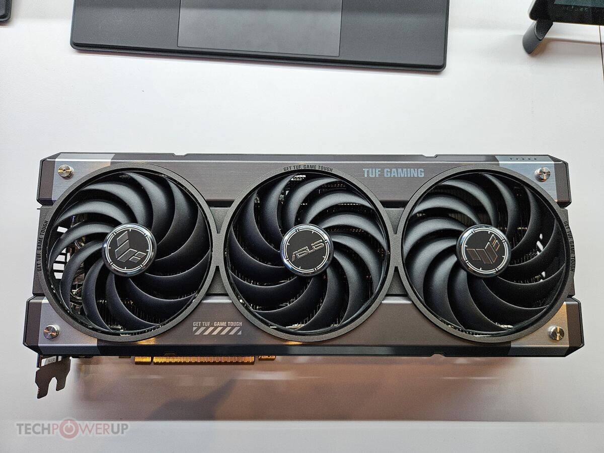 ASUS TUF Gaming Radeon RX 9070 XT Comes with Three 8-pin Power Connectors