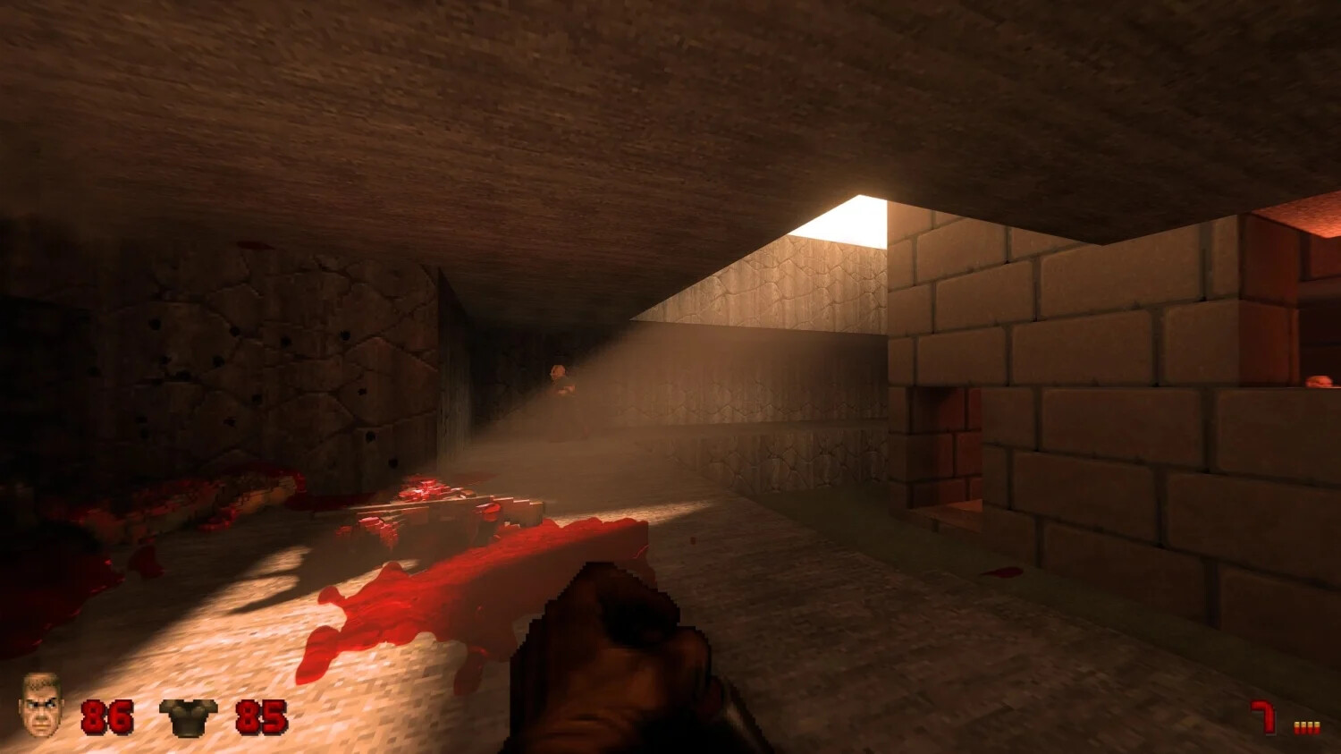 Path Tracing trafia do DOOM II w GZDOOM Community Mod