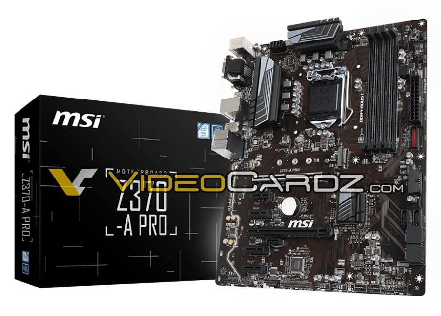 MSI's Z370 Motherboard Lineup Leaked via NCIX | TechPowerUp