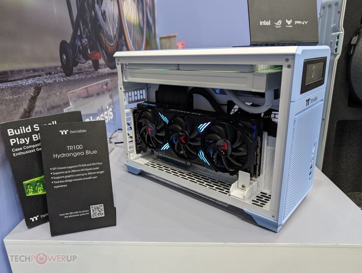Thermaltake's Booth at Computex 2024 is Packed with New Products 