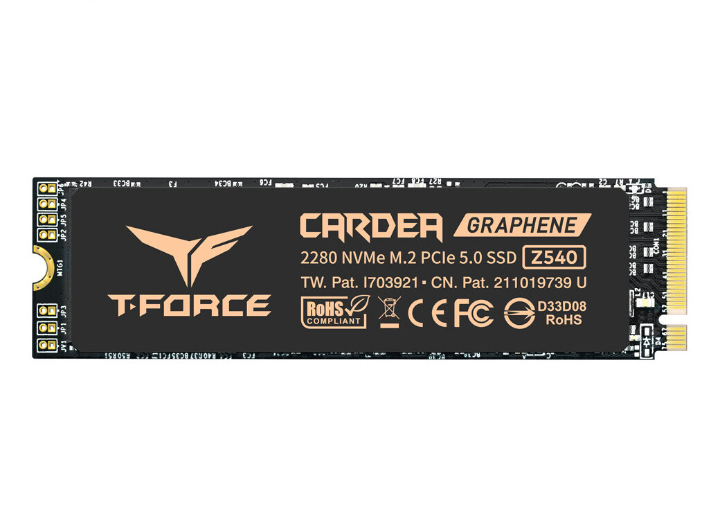 Team Group Announces T-Force Cardea Z540 M.2 PCIe 5.0 SSD
