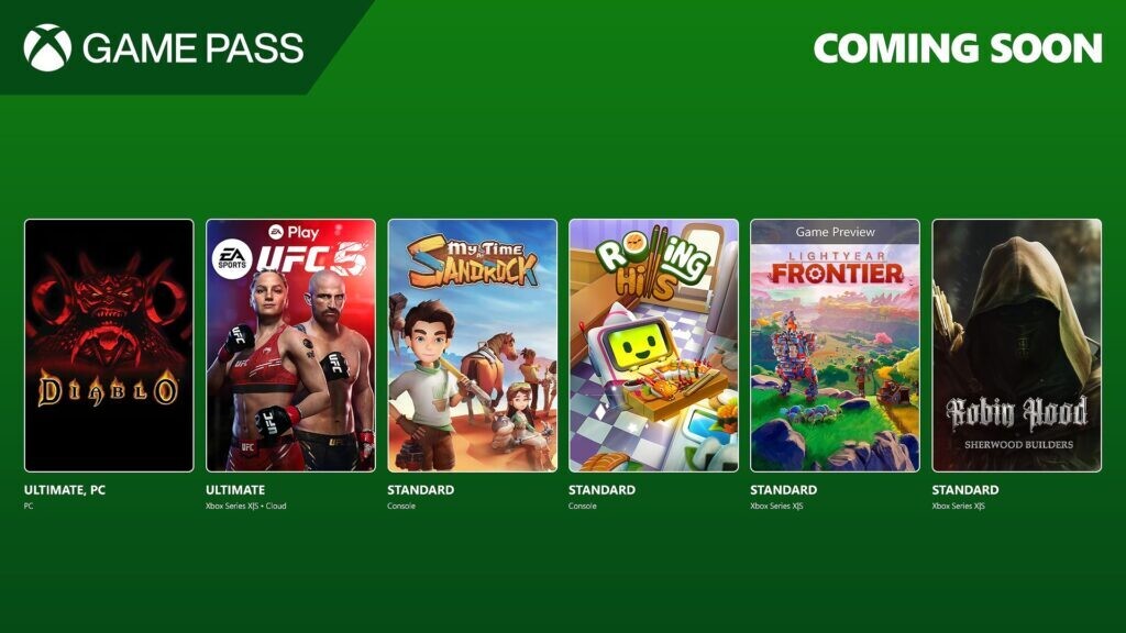 (PR) Xbox Game Pass Kicks Off 2025 with Diablo 1, EA Sports UFC 5 and more...