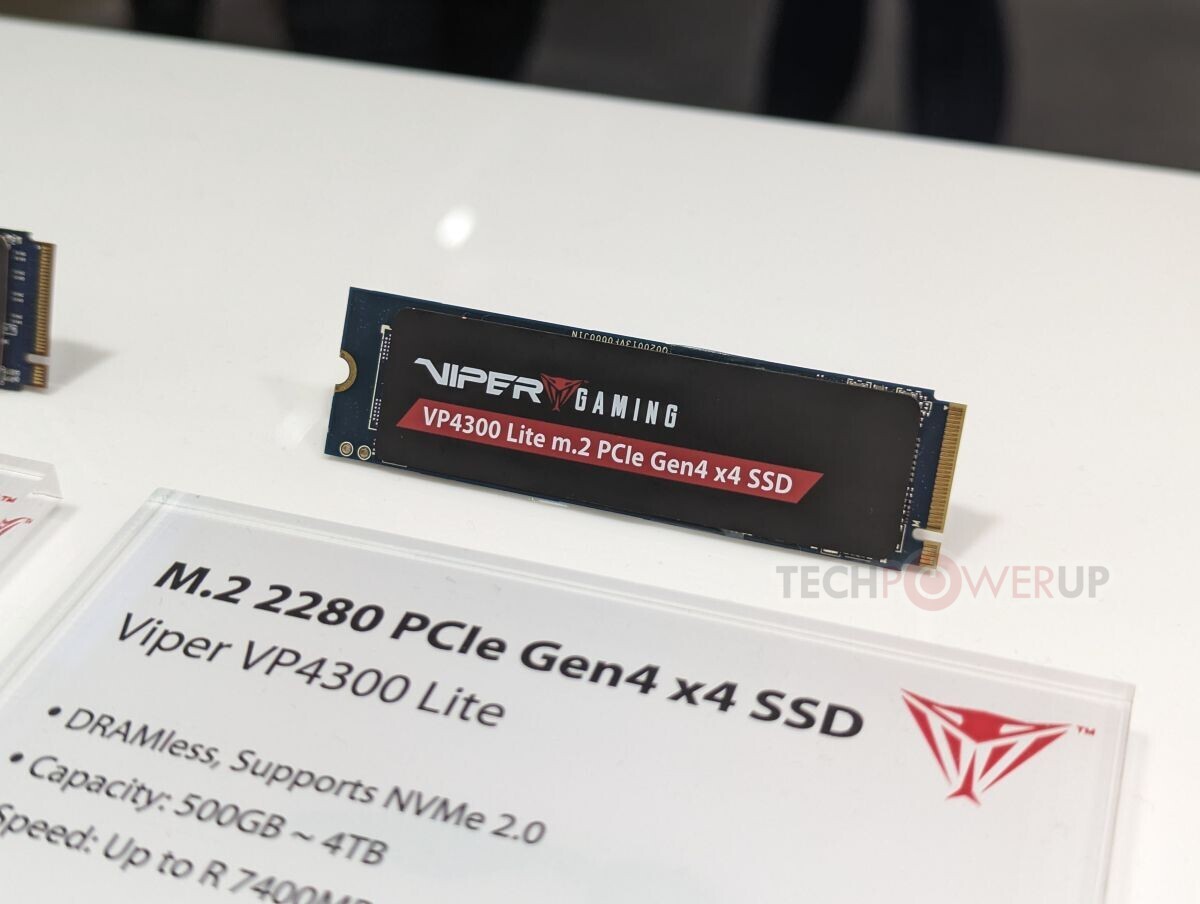 Patriot's first PCIe Gen5 SSD hits 12.4 GB/s without a massive cooler