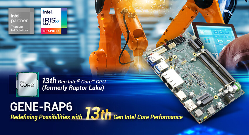 AAEON Unveils 3.5-inch SBC with 13th Gen Intel Core Processor
