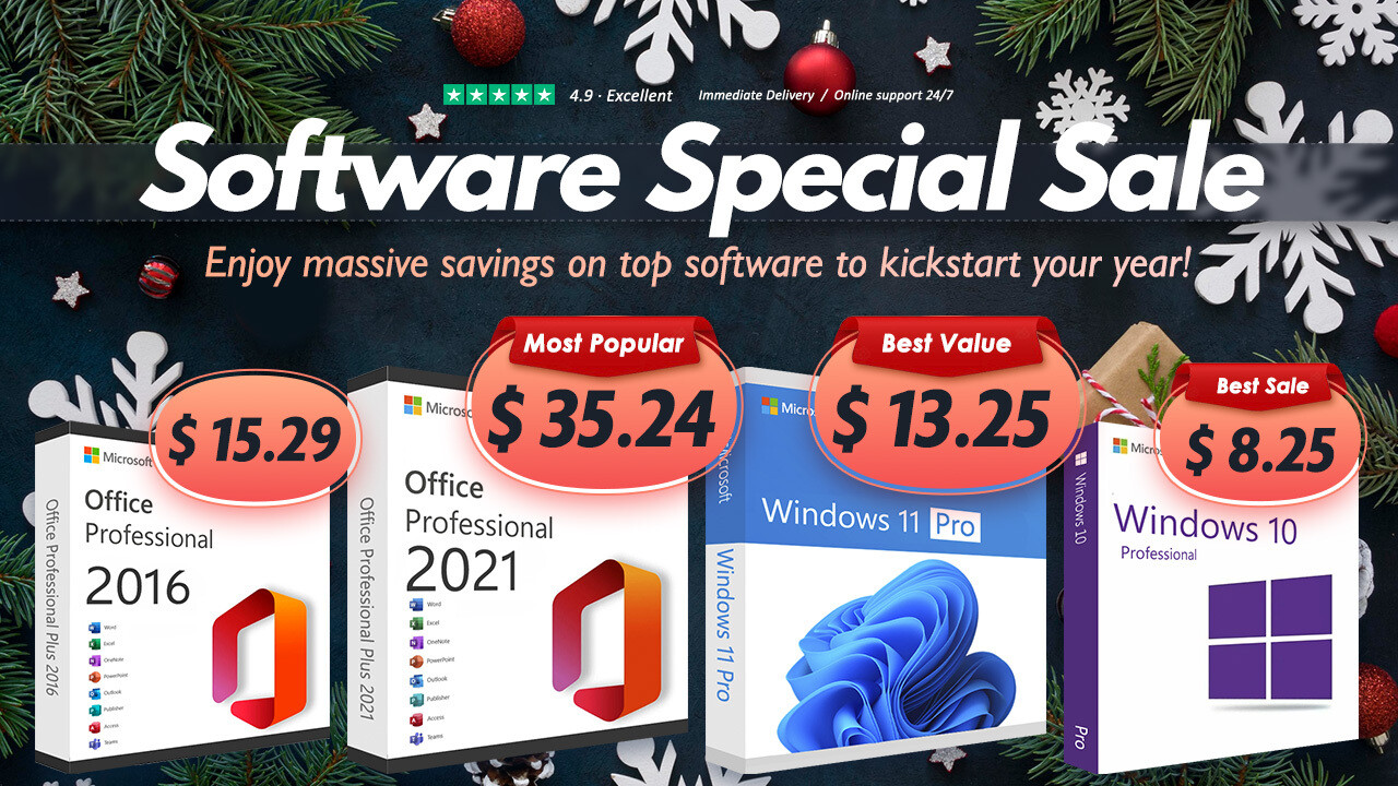 New Year, but Same Great Prices on Software from GoDeal24