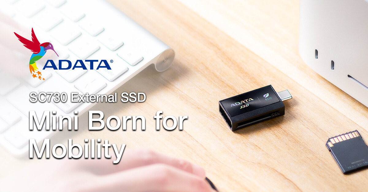 (PR) ADATA Unveils the SC730: A Compact, Dual-Connector External SSD