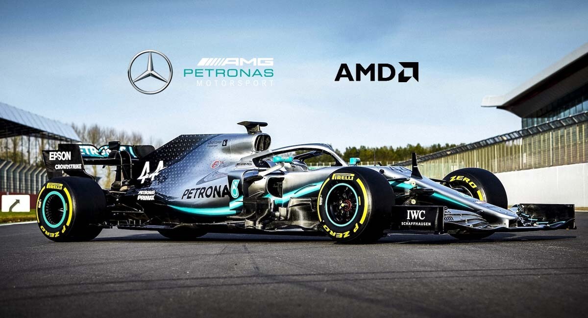 AMD EPYC Processors Power Mercedes-AMG Petronas Formula One Racing Team