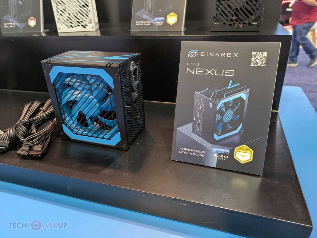 EINAREX Power Supply Showcase at 2025 International CES