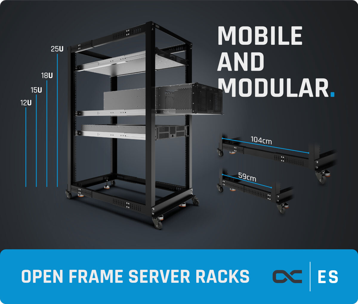 Buy Open Frame Server Rack