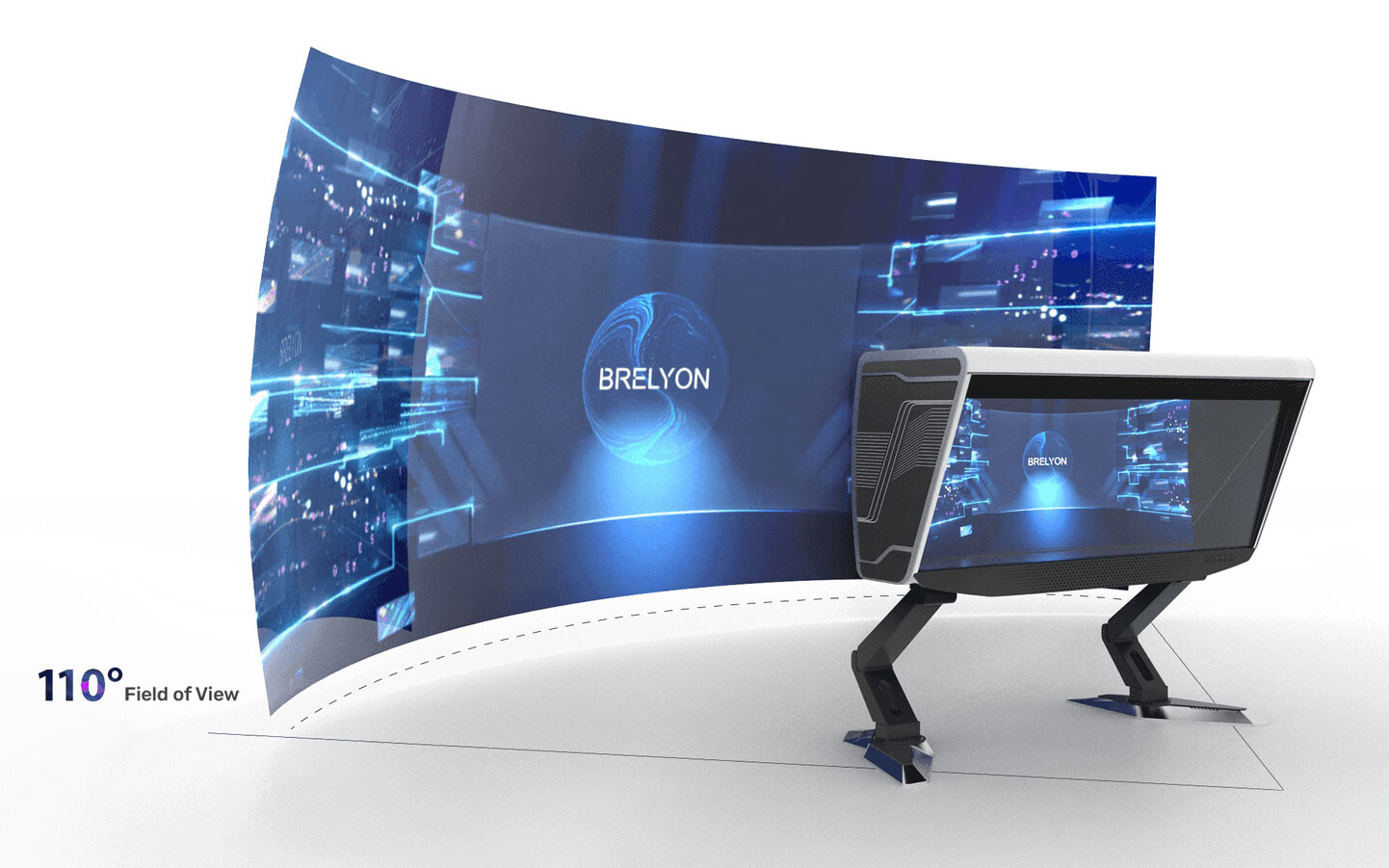 Brelyon to Showcase World's Largest Field-of-View OLED Display at CES