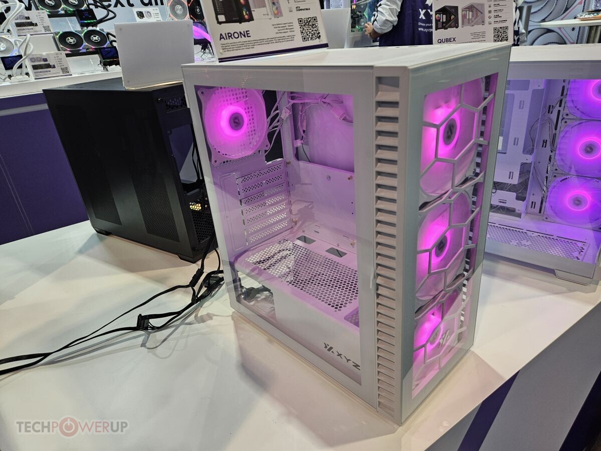 XYZ Debuts With PC Chassis, Power Supplies and Cooling Solutions at CES 2025