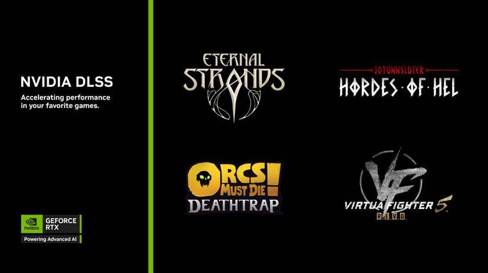 (PR) NVIDIA DLSS Coming To Eternal Strands, Orcs Must Die! Deathtrap, Virtua Fighter 5 R.E.V.O. and More Games