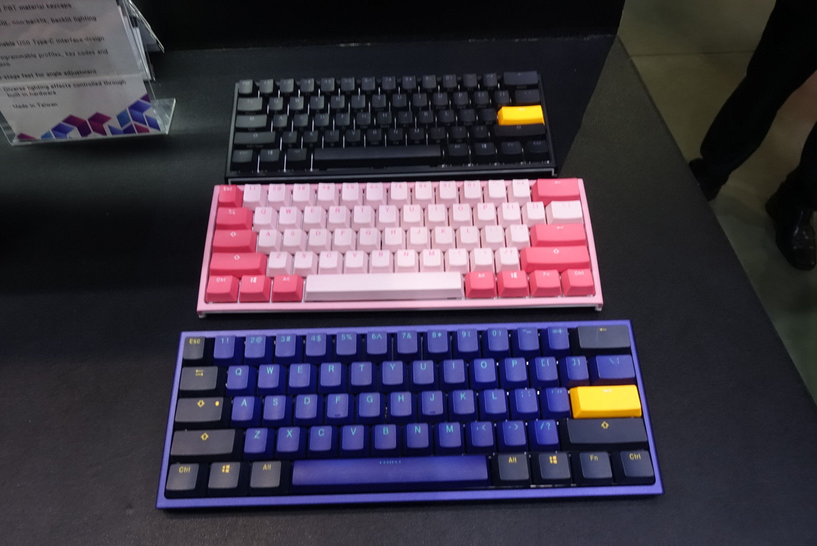Ducky Adds To Their Keyboard Lineup With The One Zero And Blade Series Techpowerup