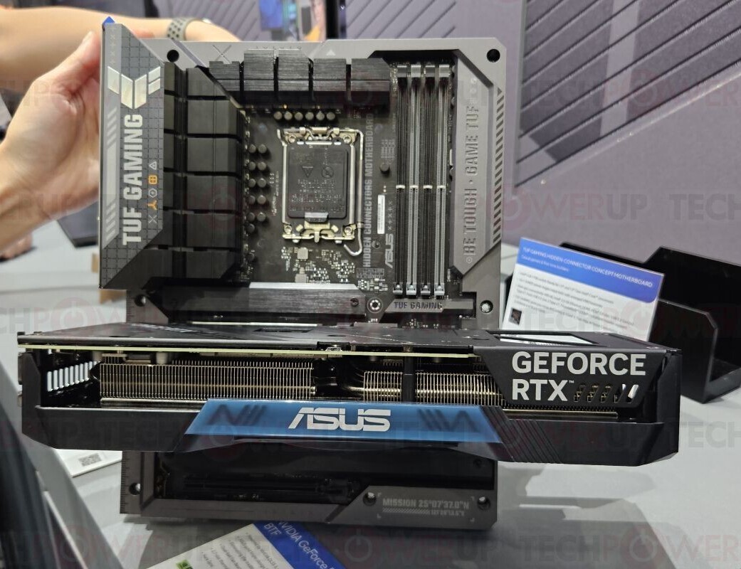 Cable-Less Asus RTX 4070 BTF Graphics Card Now On Sale in China