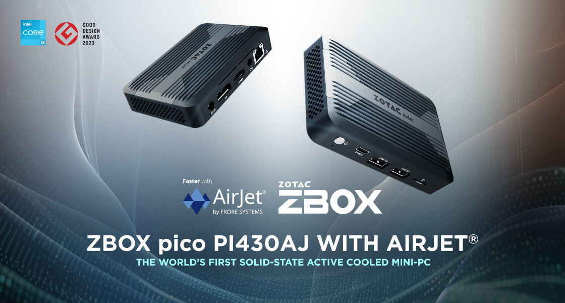 ZOTAC Launches Mini PC with Revolutionary Cooling Solution, ARM