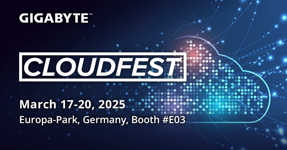 (PR) GIGABYTE Showcases Cutting-Edge AI and Cloud Computing Solutions at CloudFest 2025