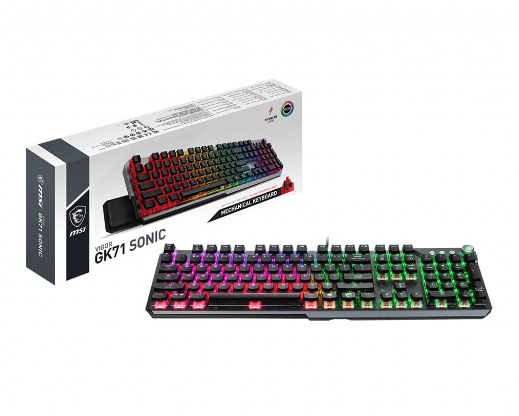 MSI Announces Vigor Gaming TKL | Low Keyboards GK50 Profile GK71 TechPowerUp & Sonic